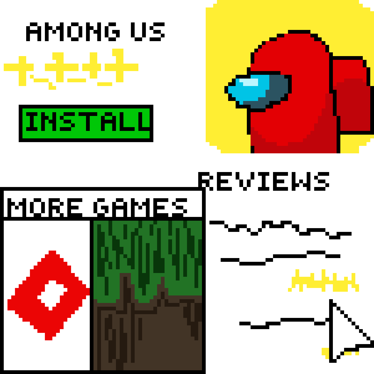 Pixilart Among us game by AutumnCrossroad