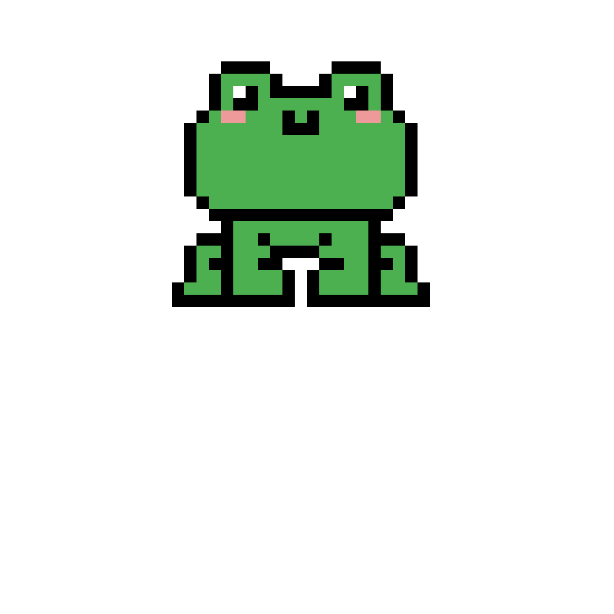 Pixilart Cute Frog by TheSansSquad56