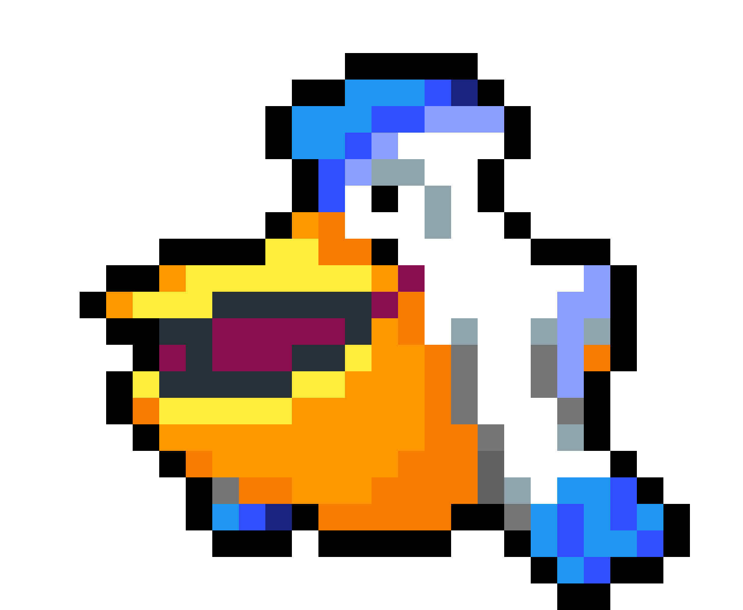 Editing pelipper pelican Free online pixel art drawing tool Pixilart
