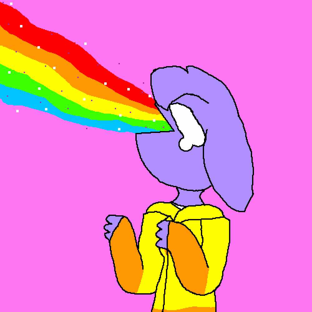 Vomit Rainbow Gif