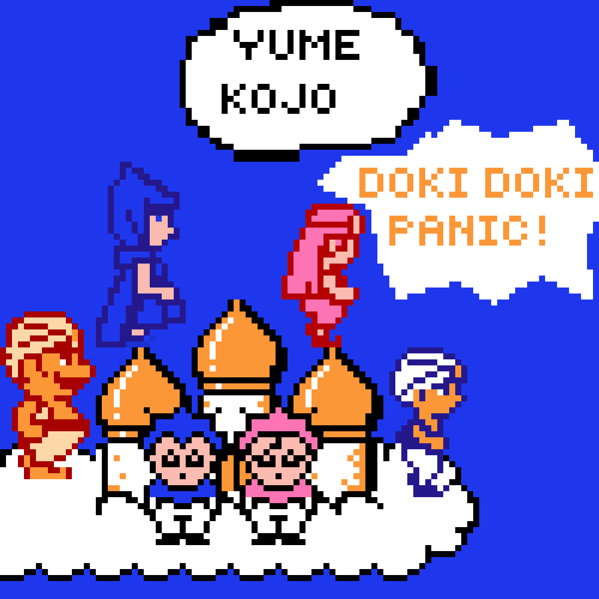 Pixilart doki doki panic by RoseMontallies