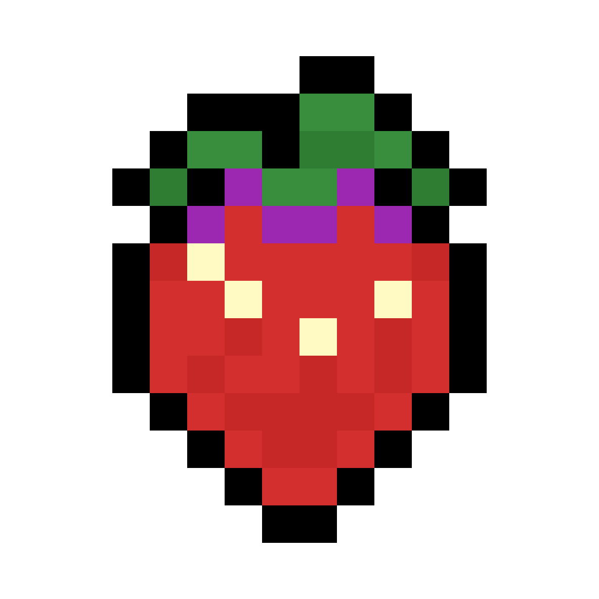 Editing Celeste Strawberry Free online pixel art drawing tool Pixilart