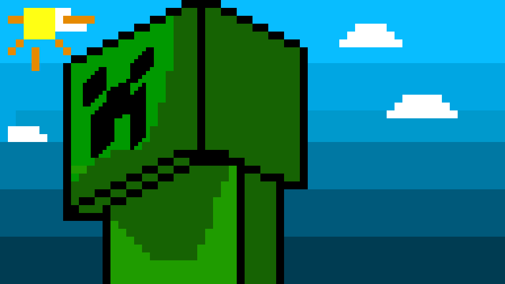 Editing creeper Free online pixel art drawing tool Pixilart