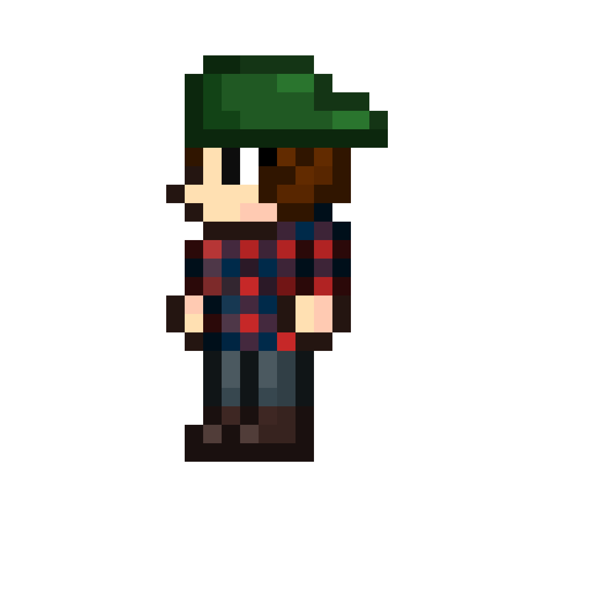 Pixilart terraria lumberjack by