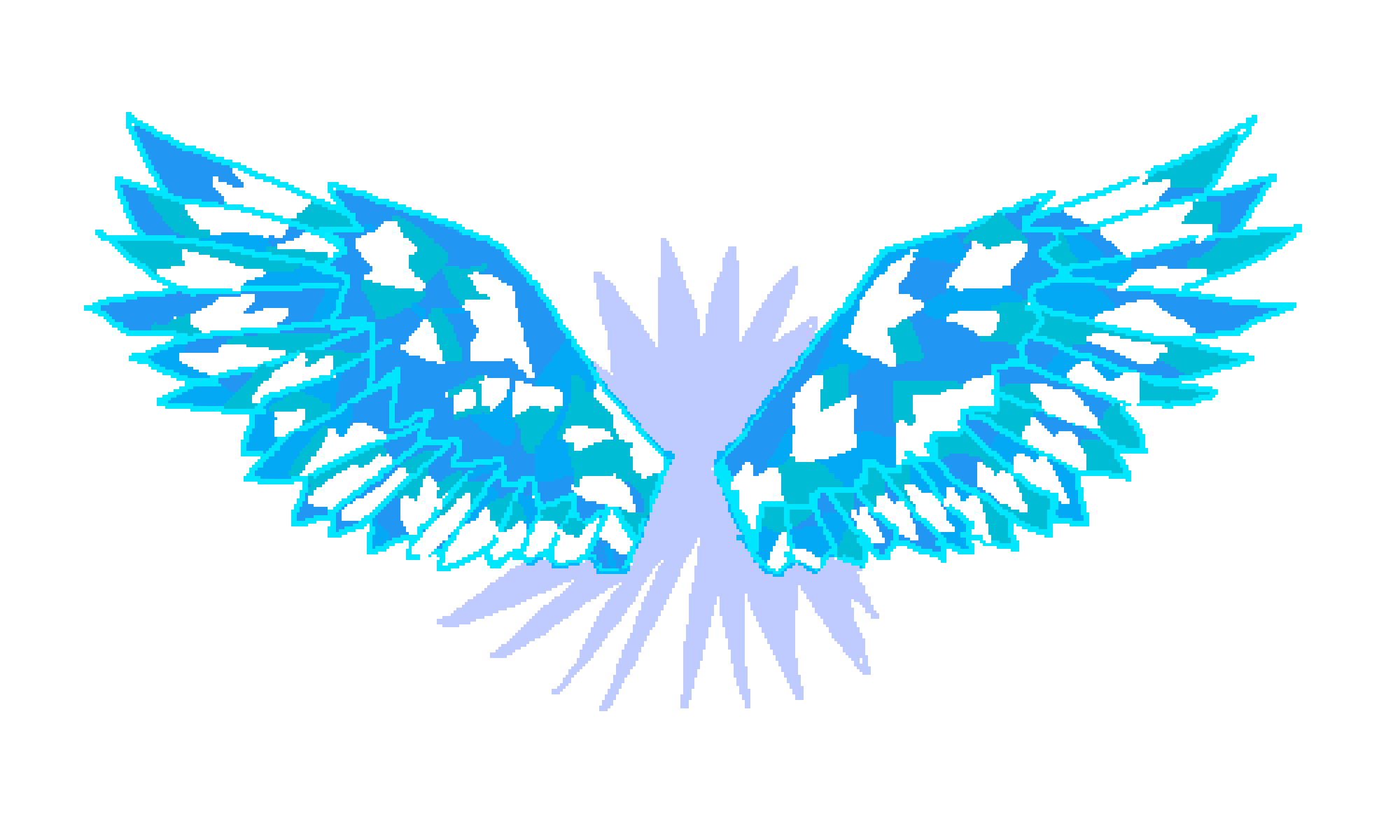 Pixilart crystal wings by Cosmc2919