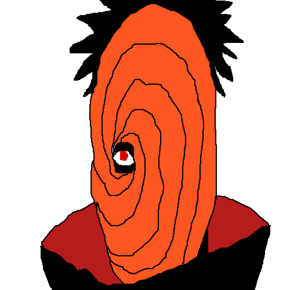 How To Draw Tobi Mask