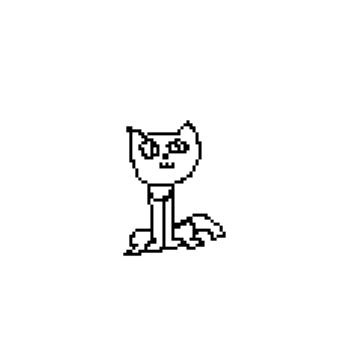 Pixel Dancing Cat Gif