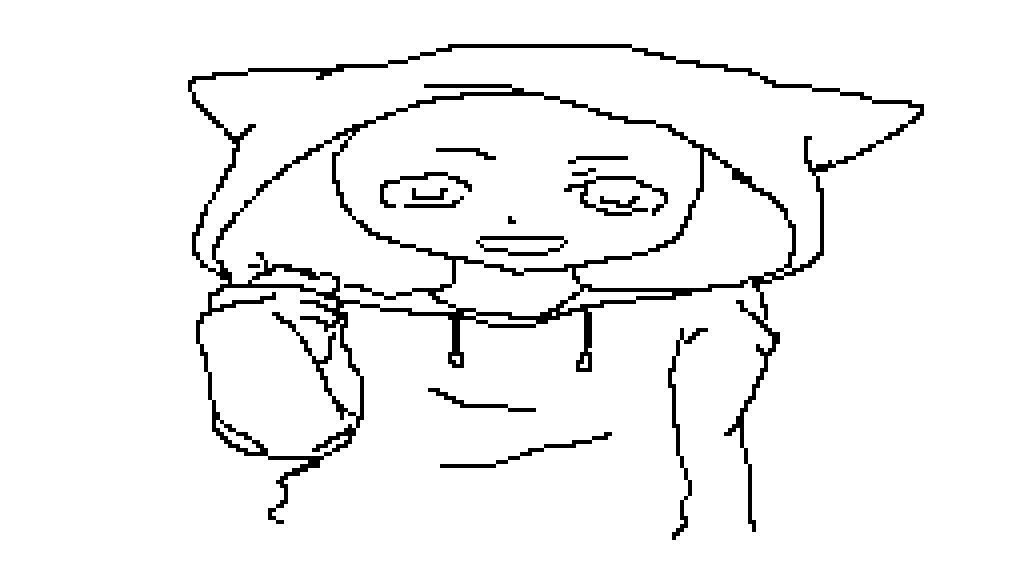 Editing Cat Hoodie Base Free online pixel art drawing tool Pixilart