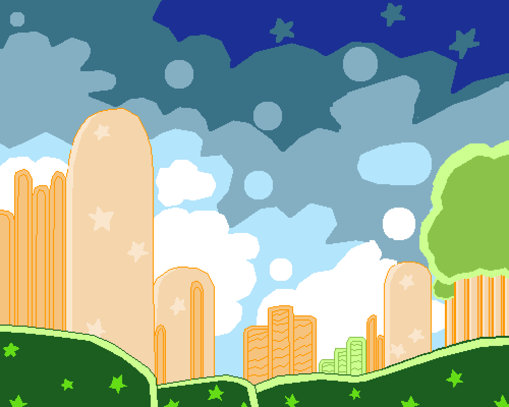 Pixilart VEGETABLE VALLEYKirby's Adventure by SMASHAND