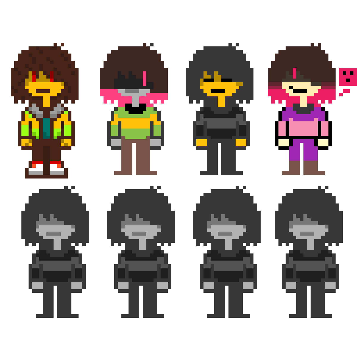 Editing Make your own Kris Free online pixel art drawing tool Pixilart