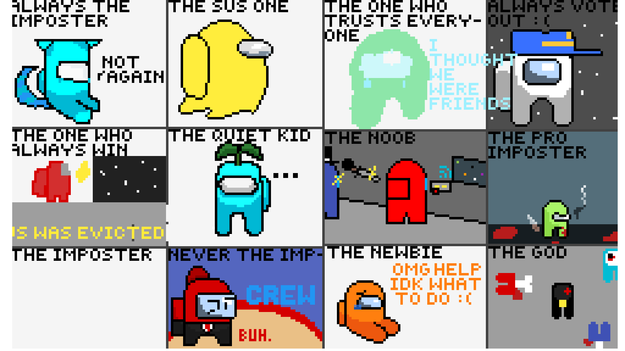 Editing among us Free online pixel art drawing tool Pixilart