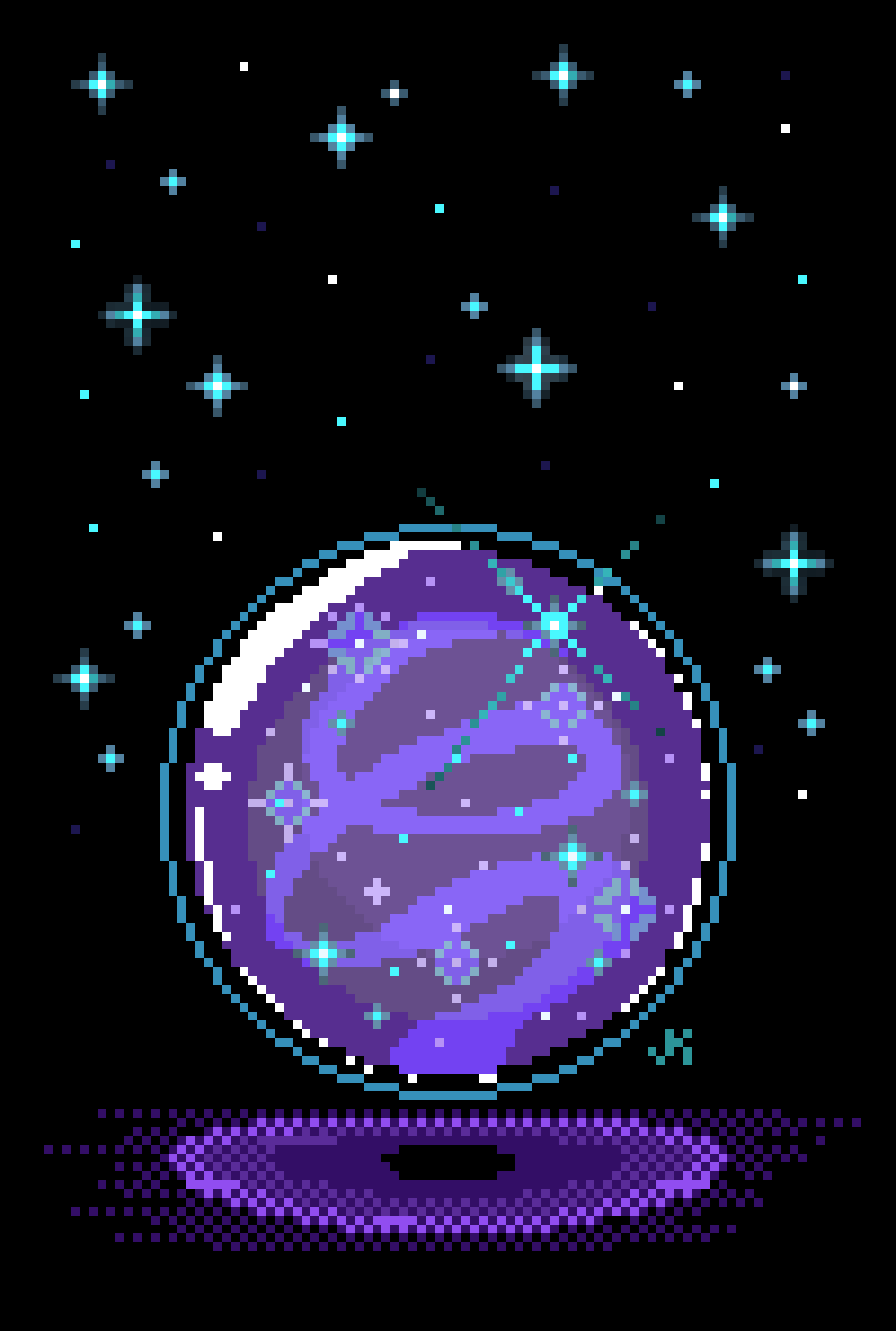 Pixilart Crystal Ball by fablesofbeasts