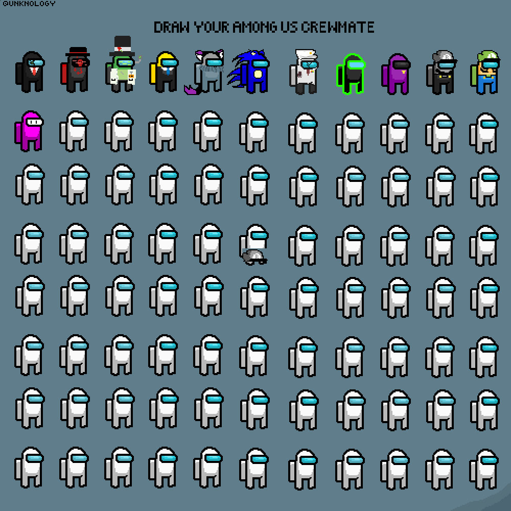 Among Us How To Draw Crewmate