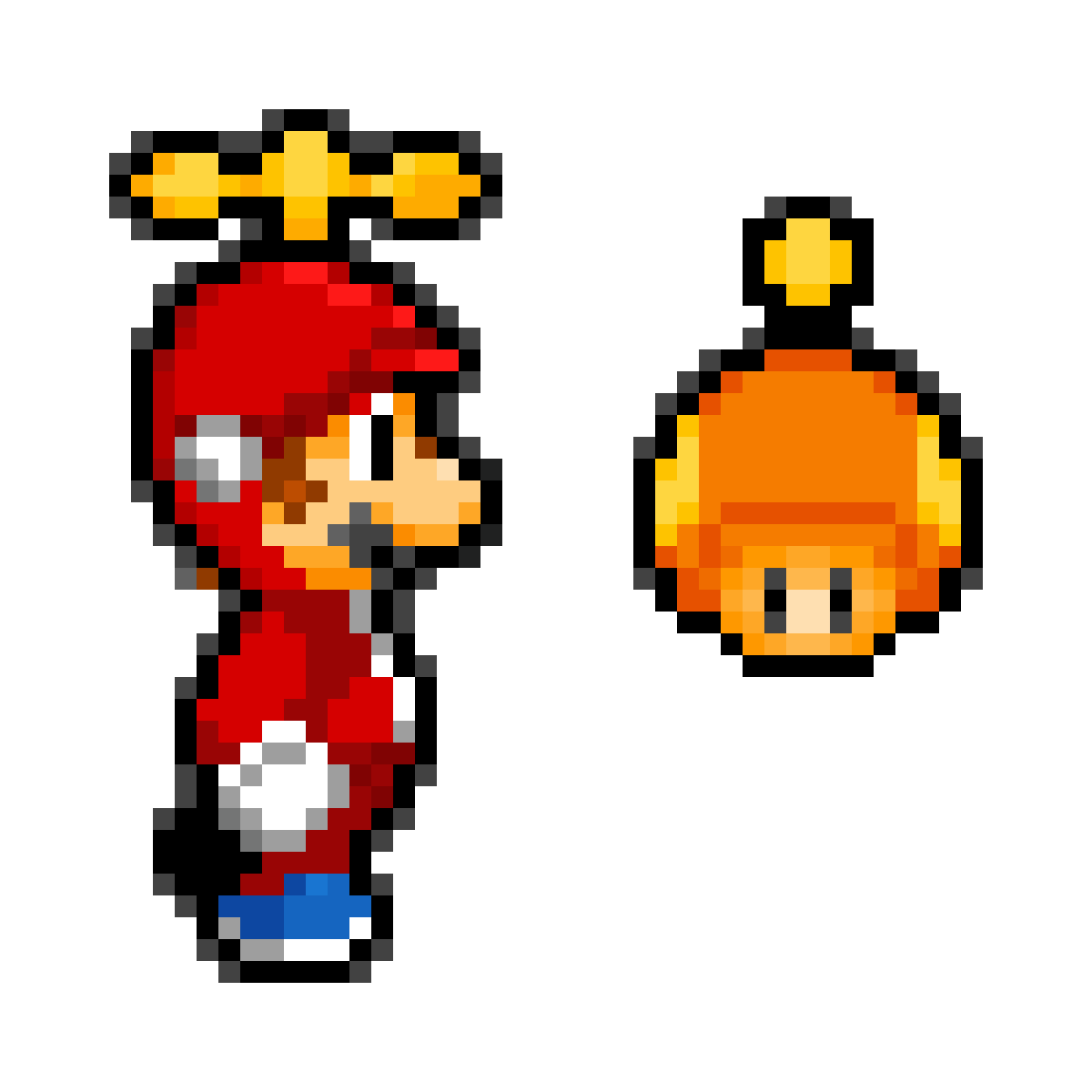 Pixilart M L Propeller Mario by Pr0pY05h164