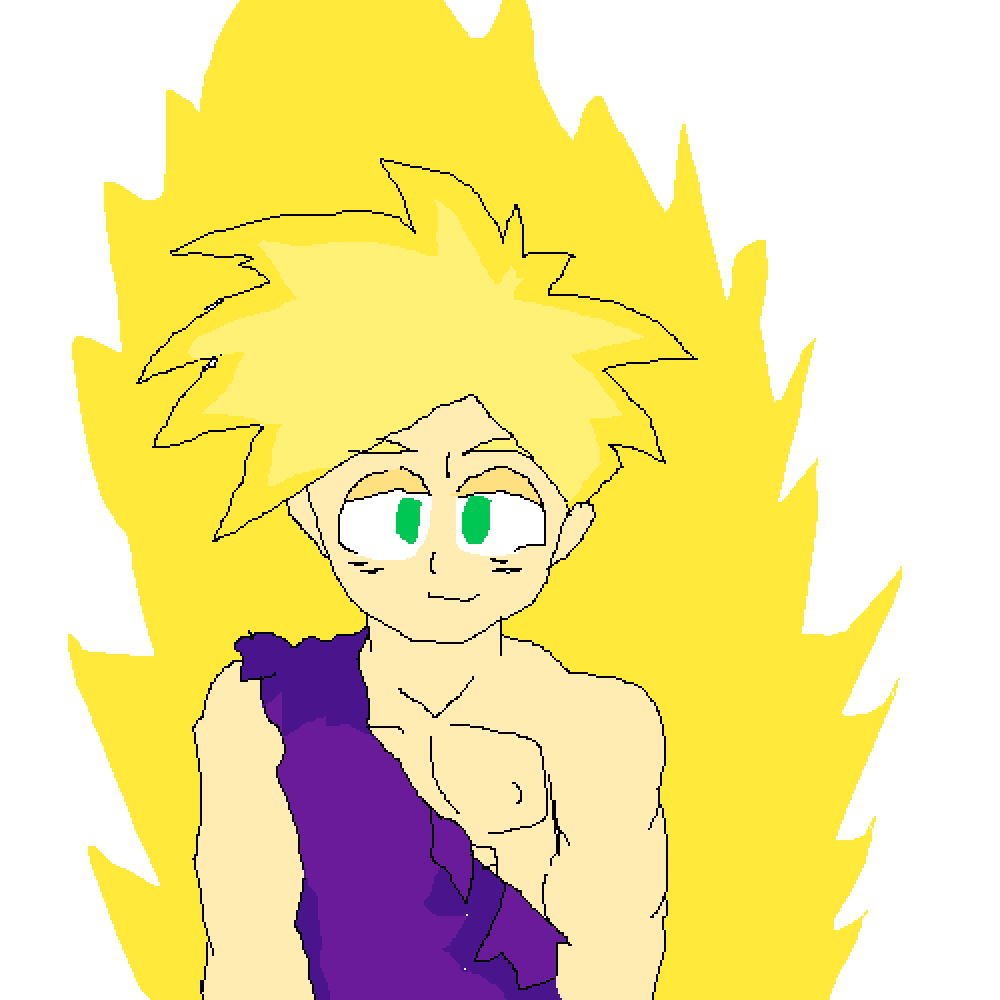 Pixilart gohan teen gif by Tojizart