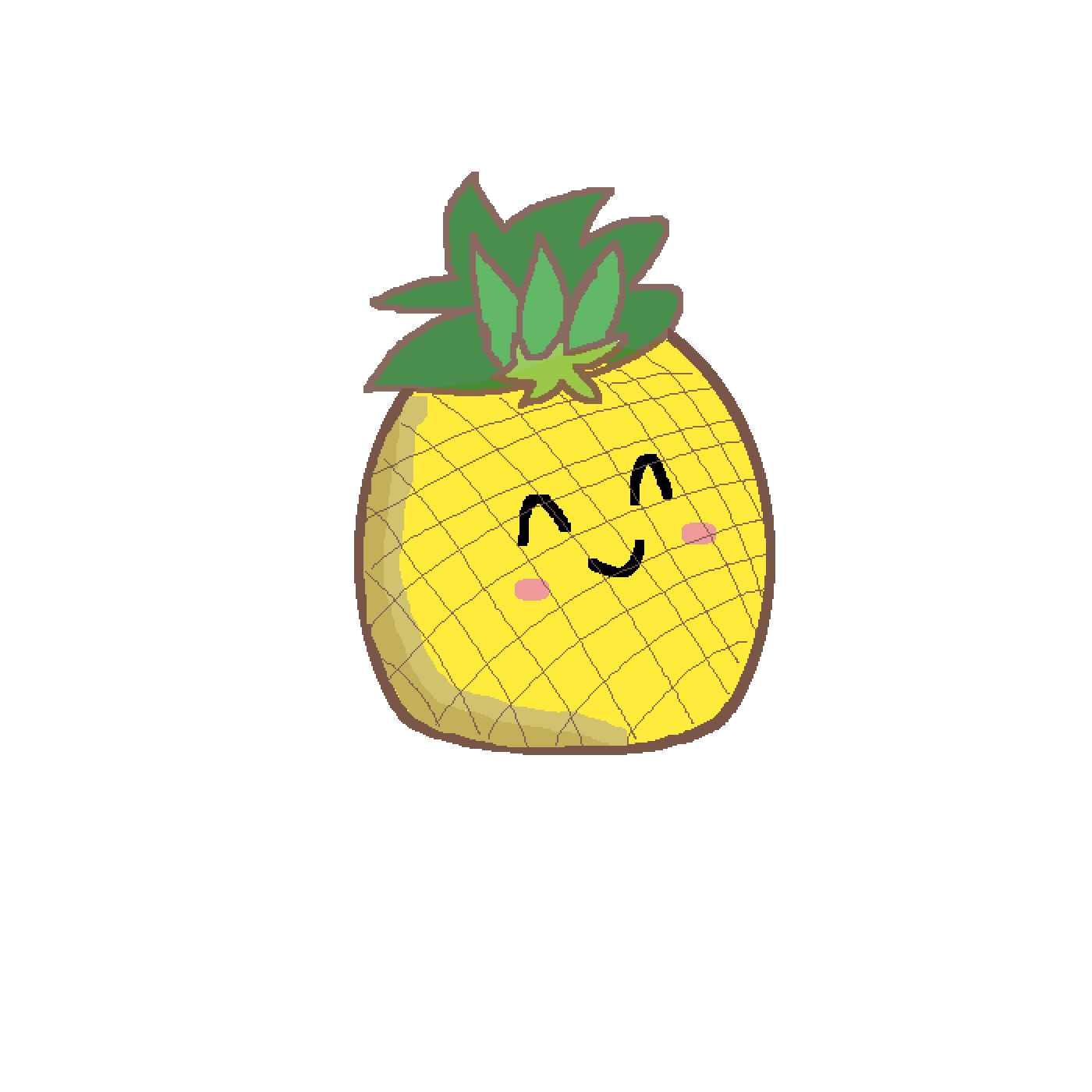 Pixilart Pineapple by robbooooo