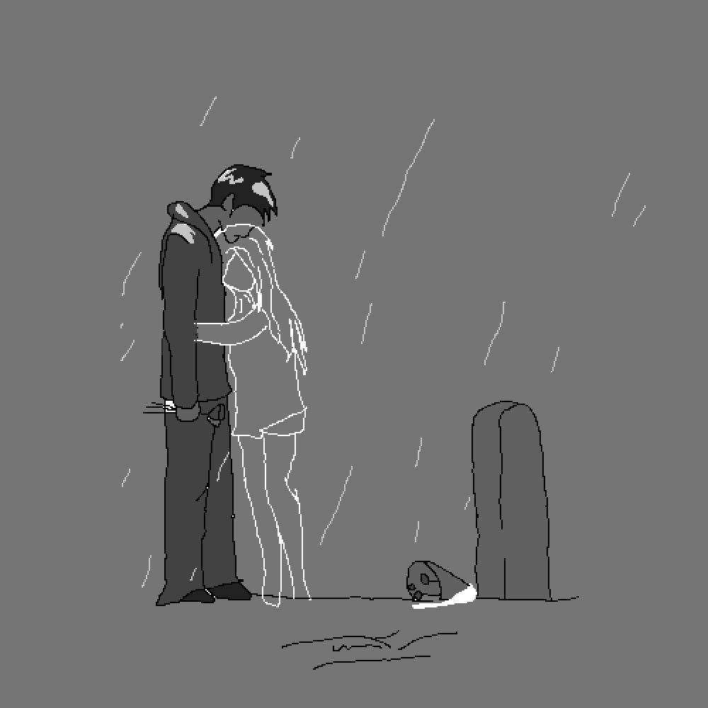 Pixilart Ghost Love by JazzyFrogHands