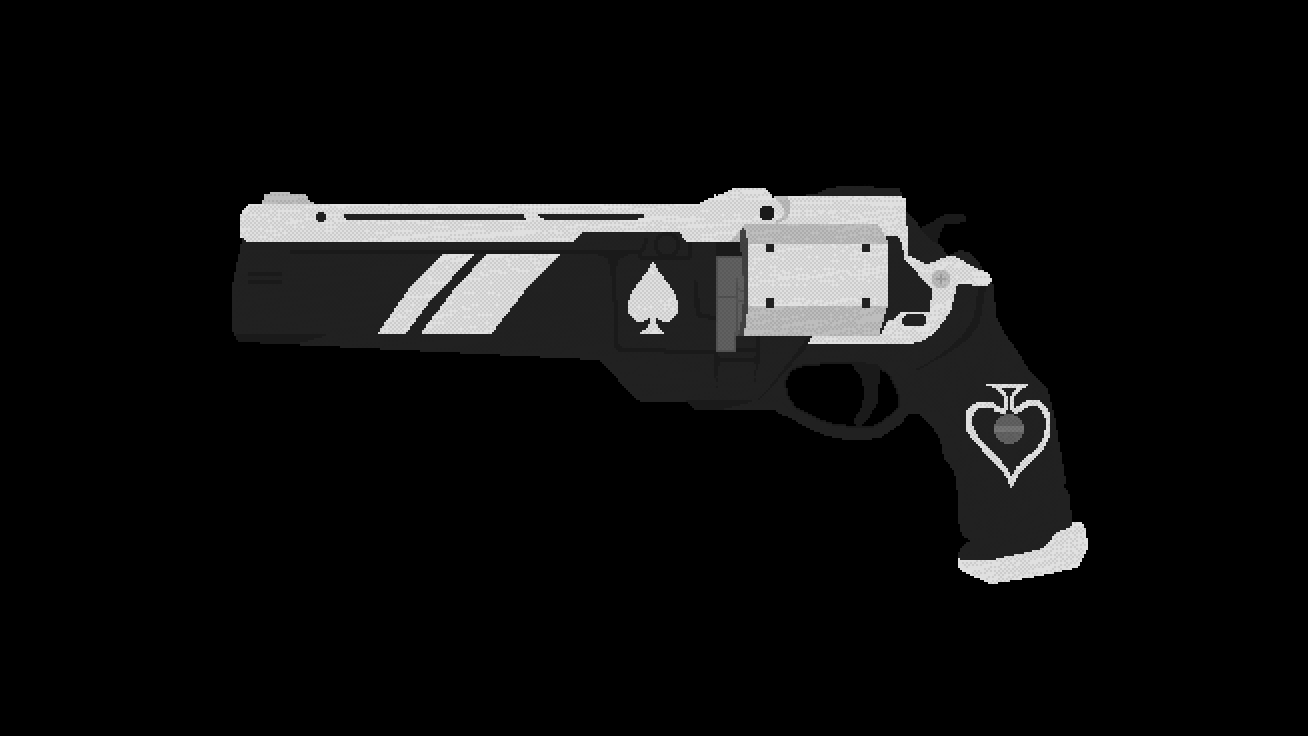 Pixilart ♠️ Ace of Spades ♠️ Destiny 2 by AlphaKaos