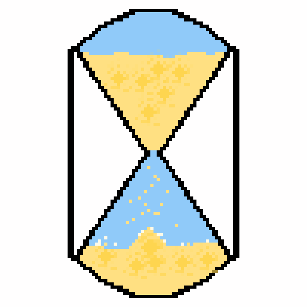Pixilart Hourglass Gif by HollowReaper2