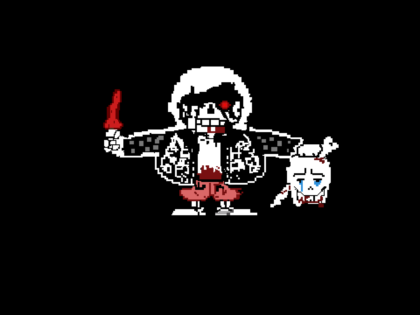 Pixilart Murder Time trio Phase 3 by L0nf3rl