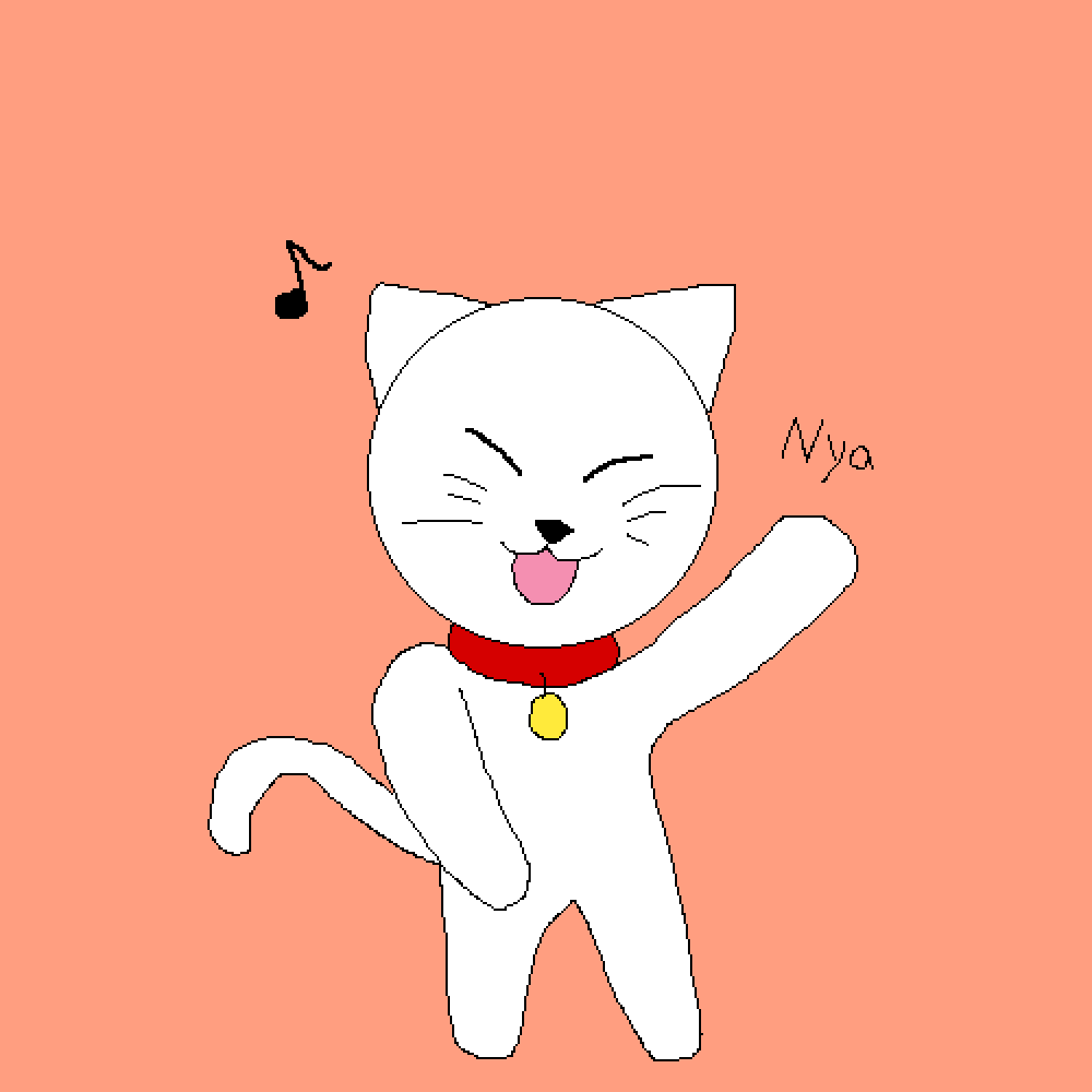 Anime Cat Dance Gif