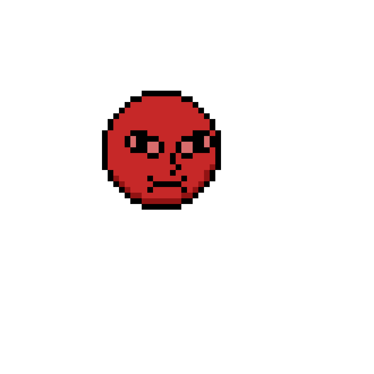 Pixilart the meatball man by zackpixel
