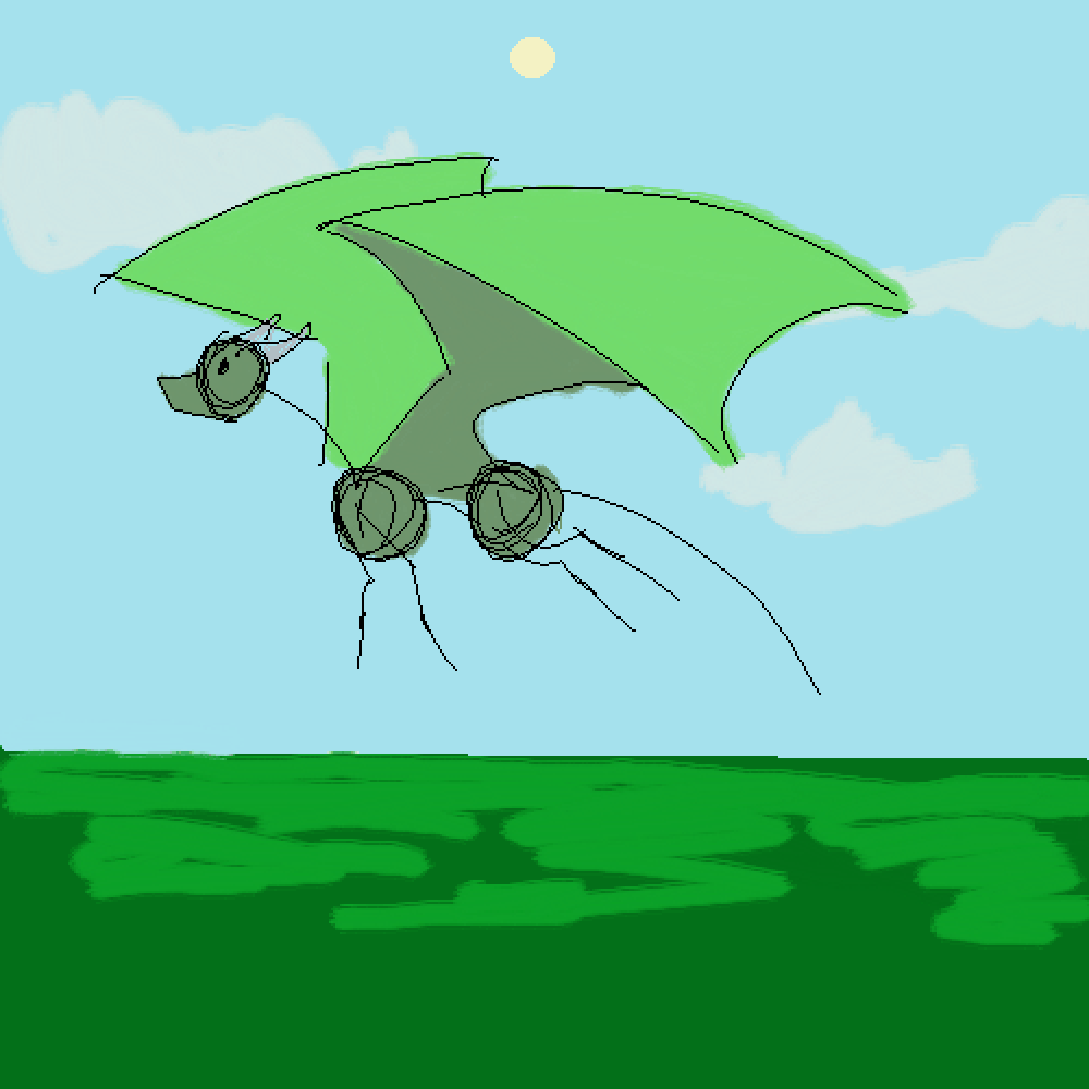 Pixilart Green dragon by YyYyEEeEeeEEe