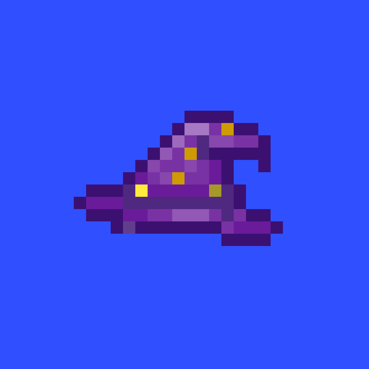 Pixilart Wizard s Hat Terraria by Jasontheriddle