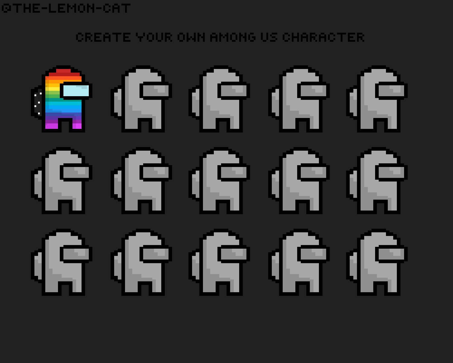 Among Us Character Images