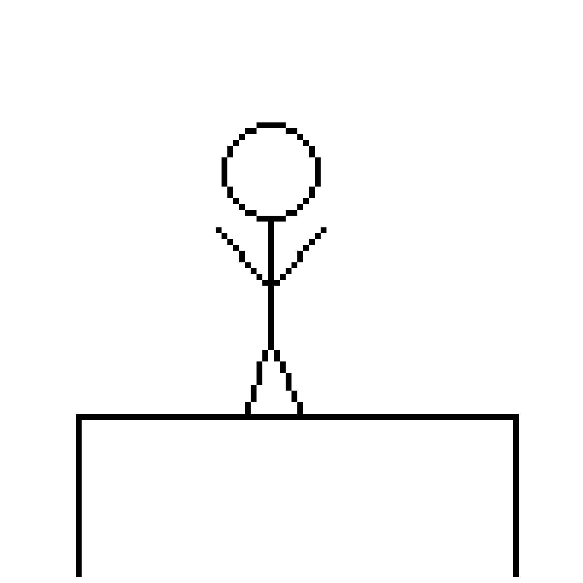 Jumping Stick Figure Gif