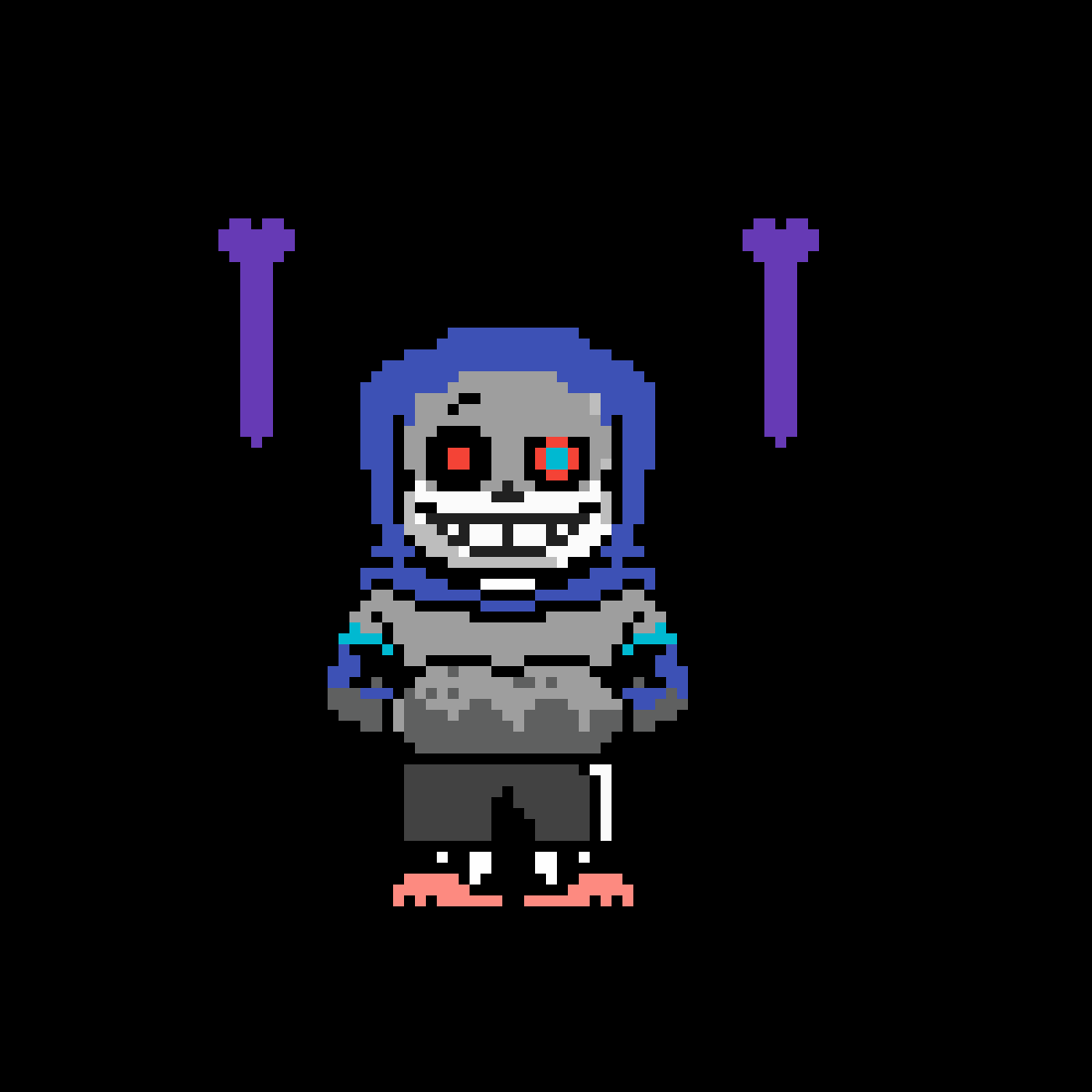 Pixilart swapswap dust sans by dustxJOSIAH