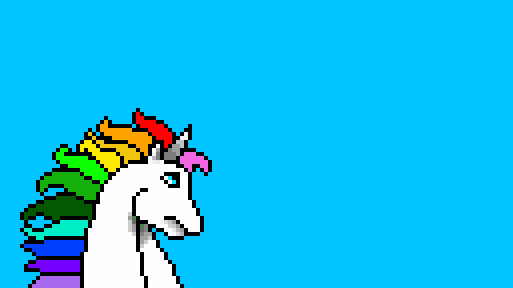 Rainbow Unicorn Animated Gif