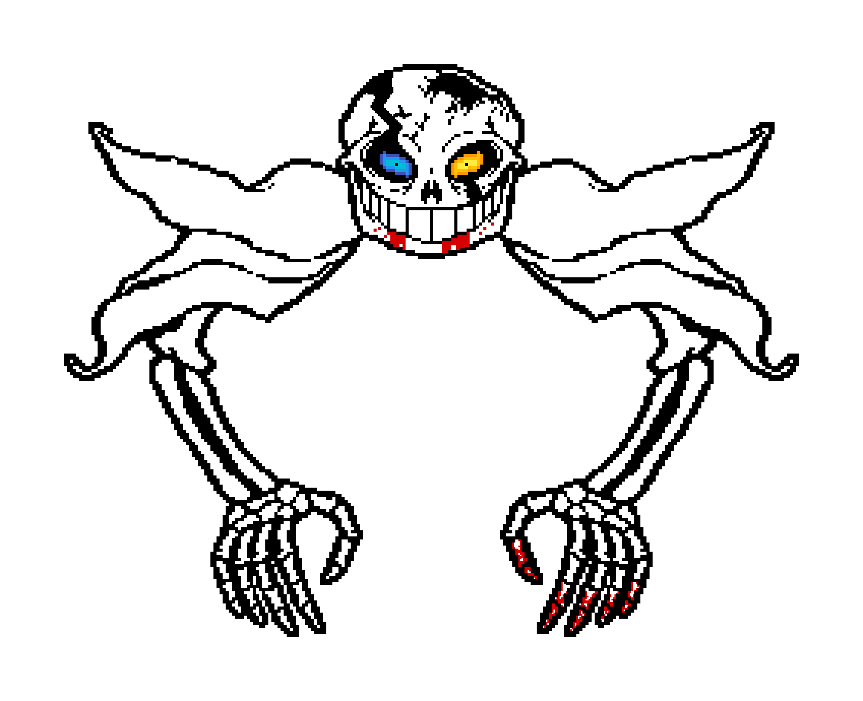 Pixilart Undertale last breath by Fiddlstix