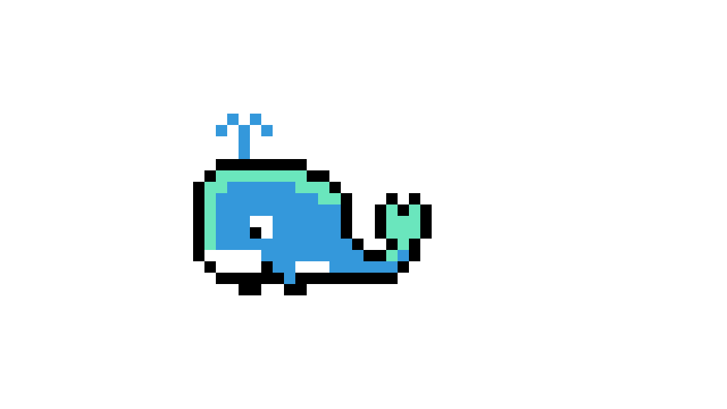 Pixilart Gif Whale new by Shadow604