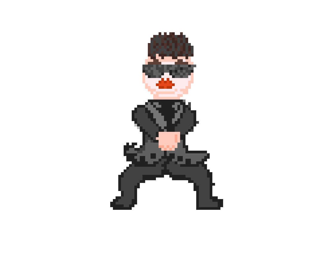 Gangnam Style Cartoon Animated Gif