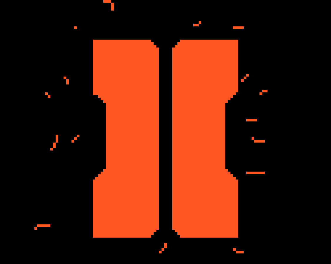 Pixilart Call of duty black ops 2 logo by CTNINJA