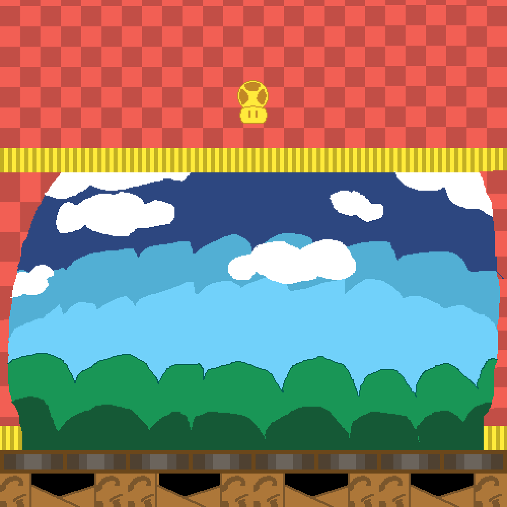 Pixilart paper Mario ttyd stage by Bruhmomentgamer