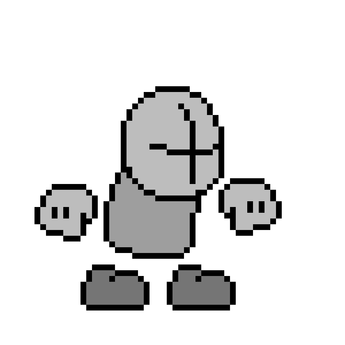 Pixilart Grunt FNF Idle by robloxboi1234