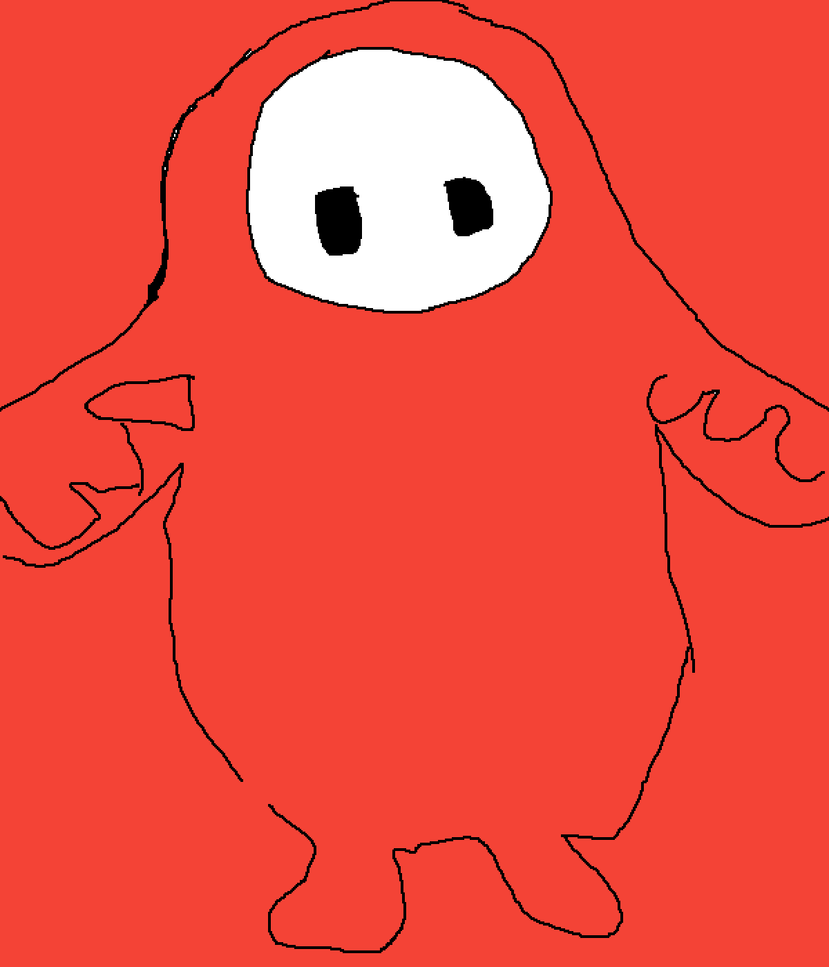 Pixilart colorful Fall Guy skins by EVERYGIRLBESTIE