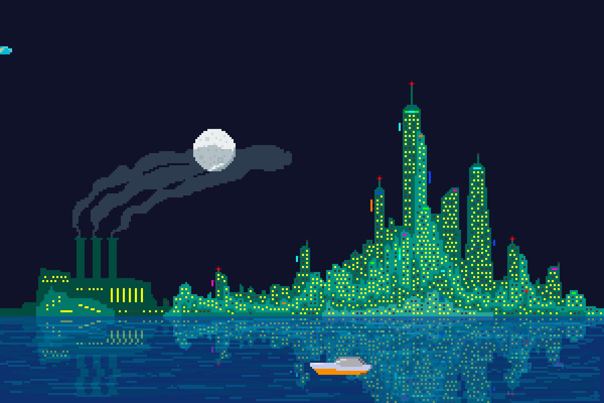 City Night Gif
