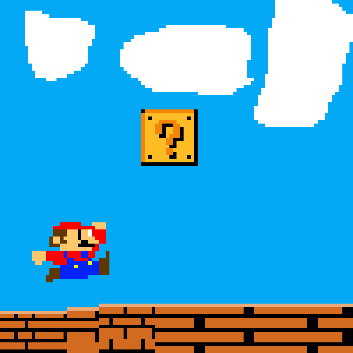 Pixilart super mario by pitfall979