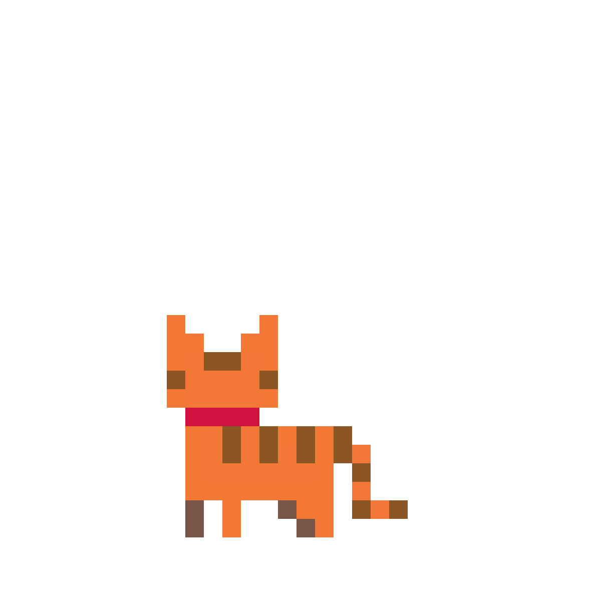 Pixilart Cat walk cycle by S3rene