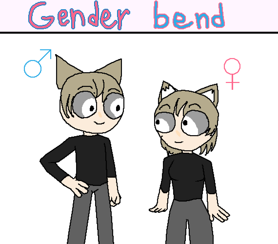Pixilart Gender Bend by xxBarelySkylarx