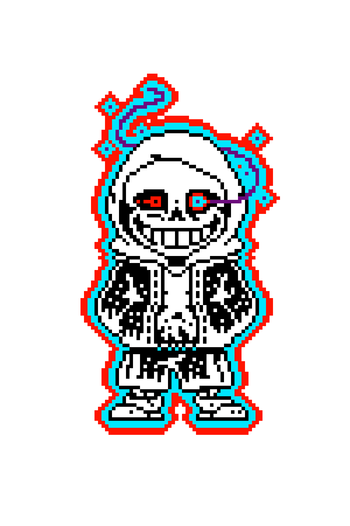 Dust Sans Sprite Pixel Art Maker vrogue.co