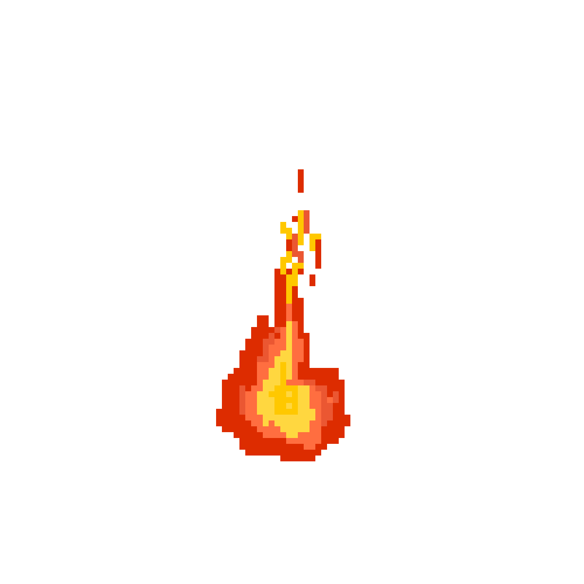 Pixilart fire gif by Salsader