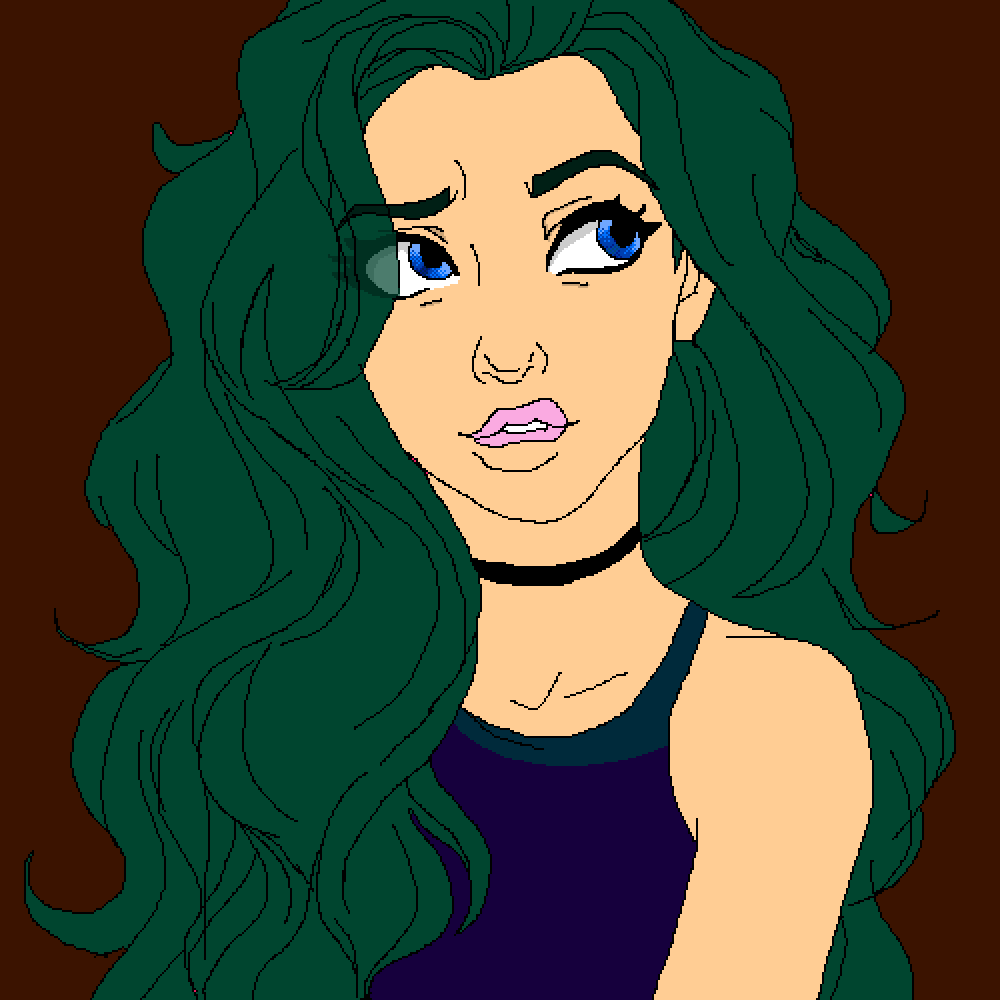 Editing Luna! Free online pixel art drawing tool Pixilart