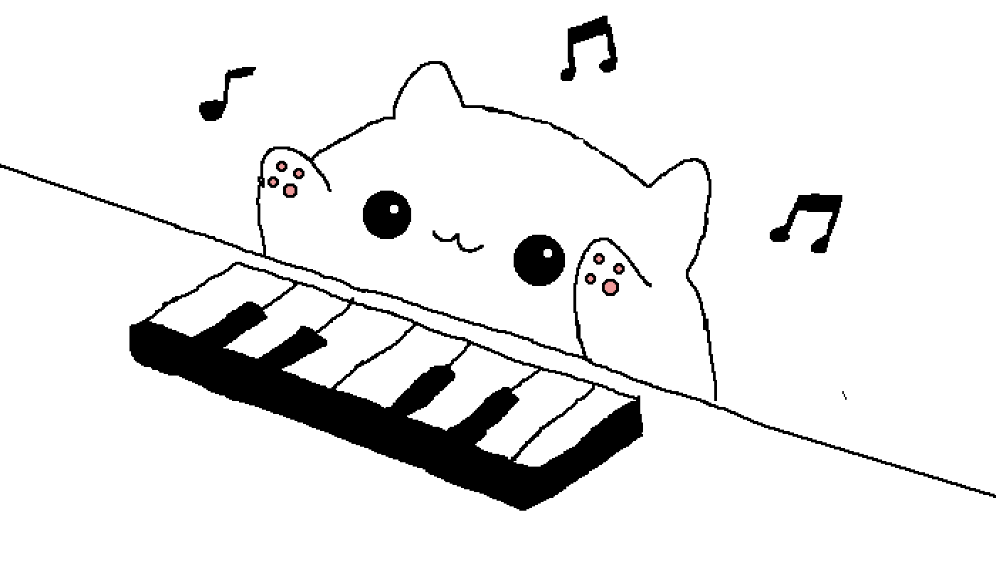 Cat Waving Animated Gif