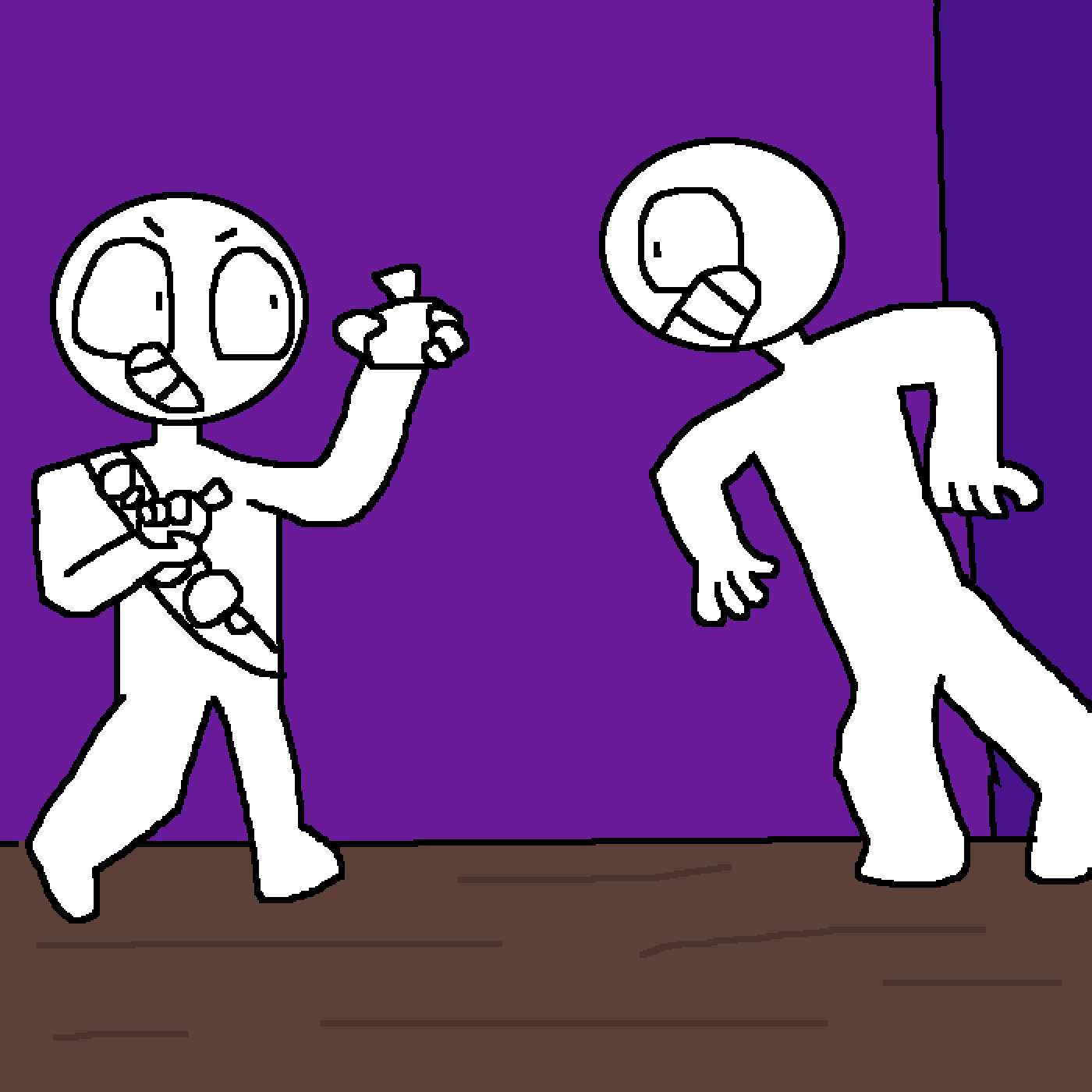 Pixilart water balloon fight by MinorLeak