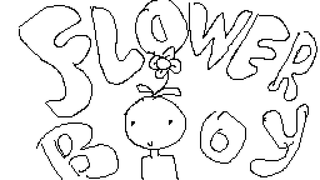 Pixilart Flower boy by Donithegoat