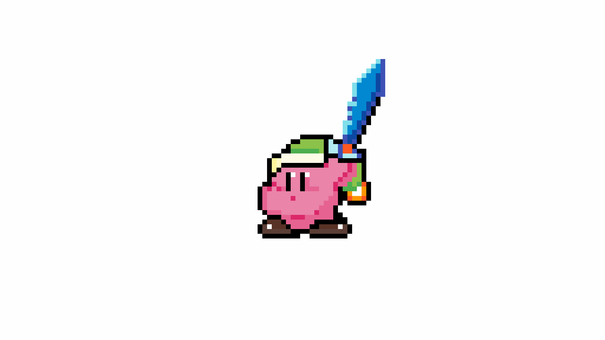 Sword Kirby Pixel